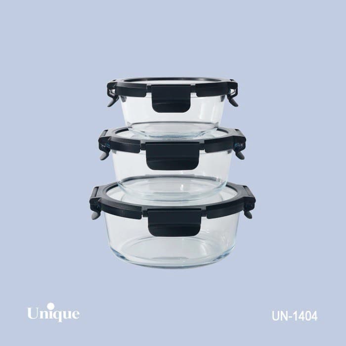 ظرف نگهدارنده یونیک Unique گرد 3 عددی کد UN-1404