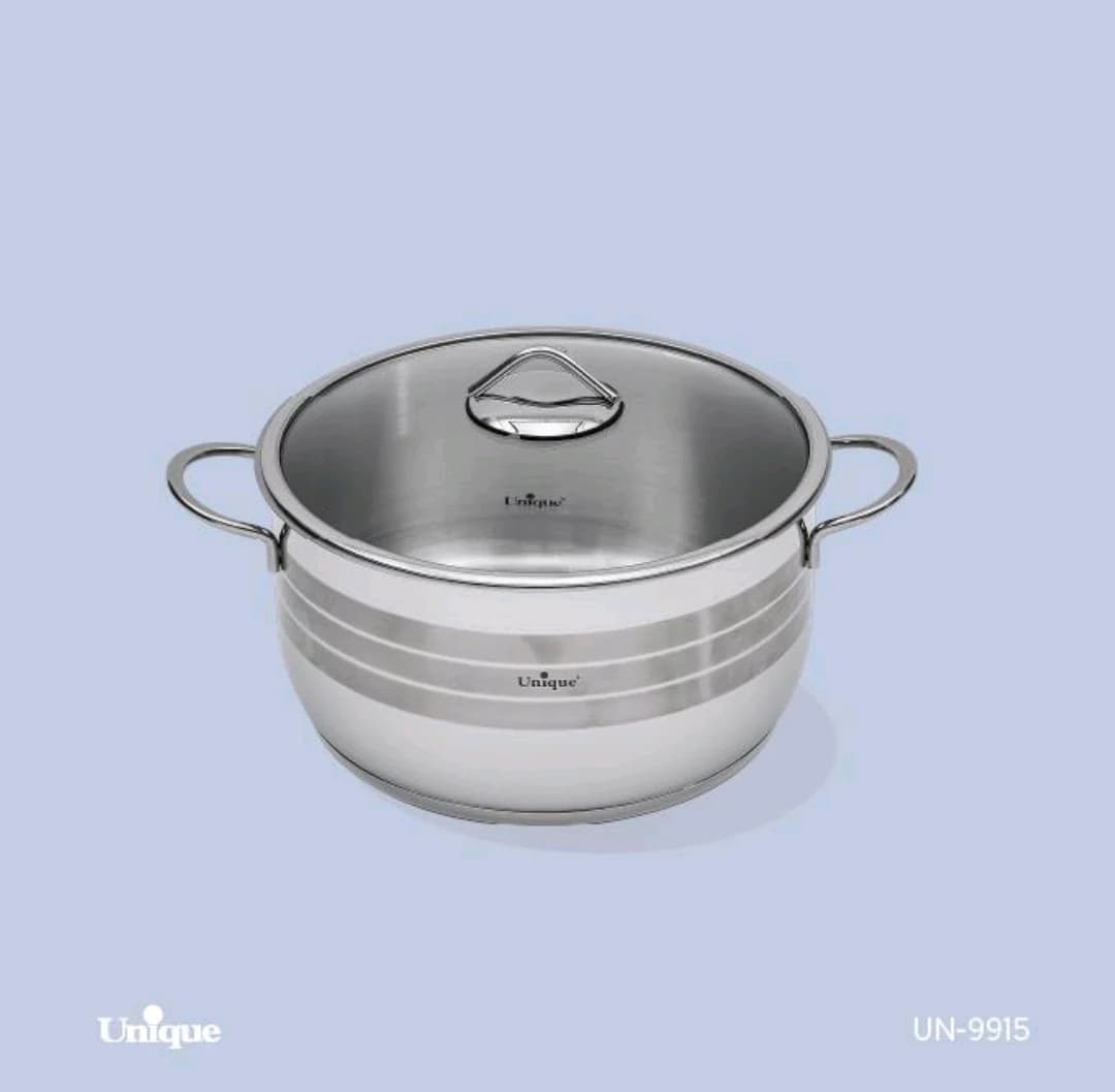 قابلمه استیل یونیک Unique سایز 28 کد UN-9915