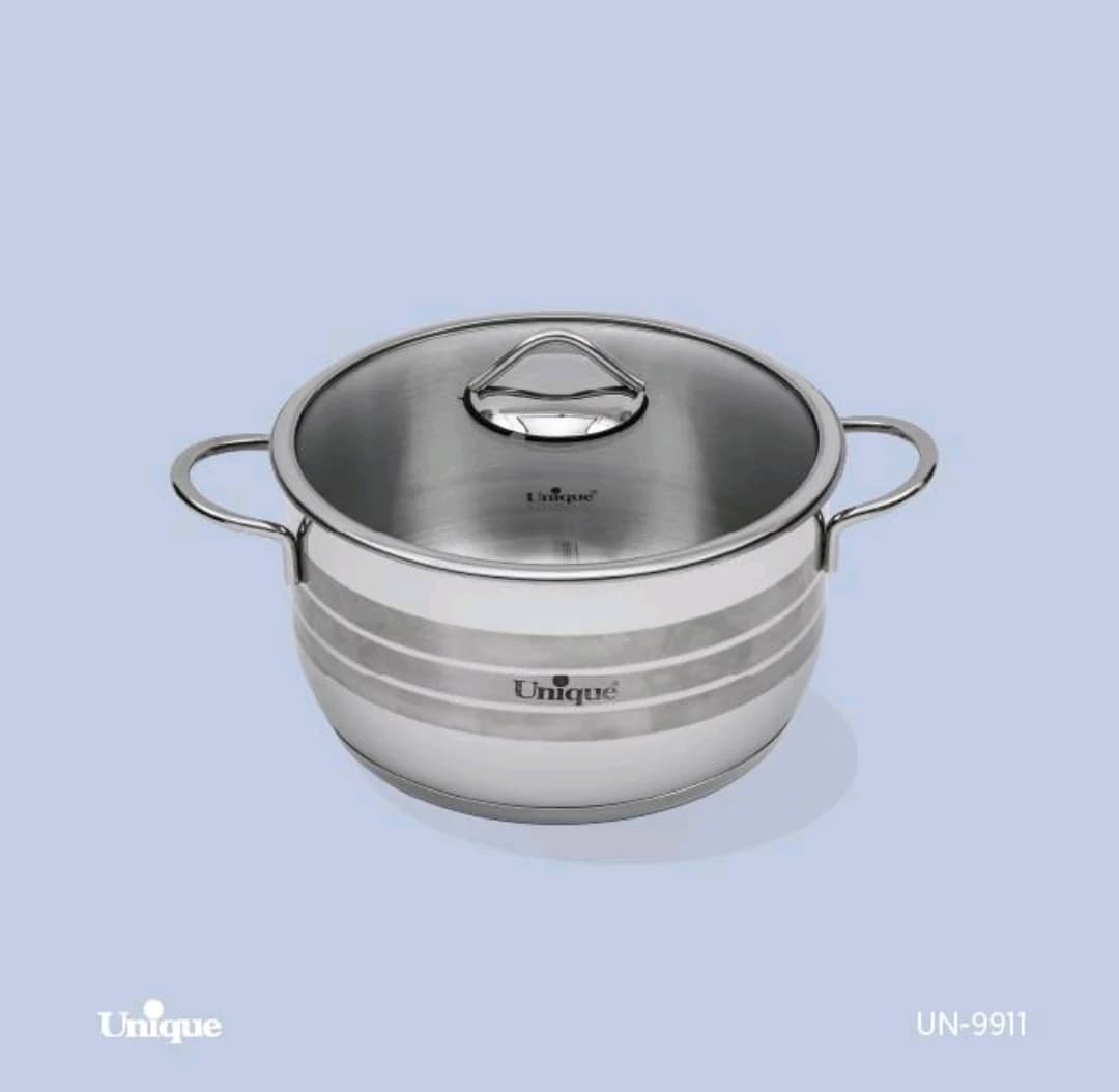 قابلمه استیل یونیک Unique سایز 24 کد UN-9911