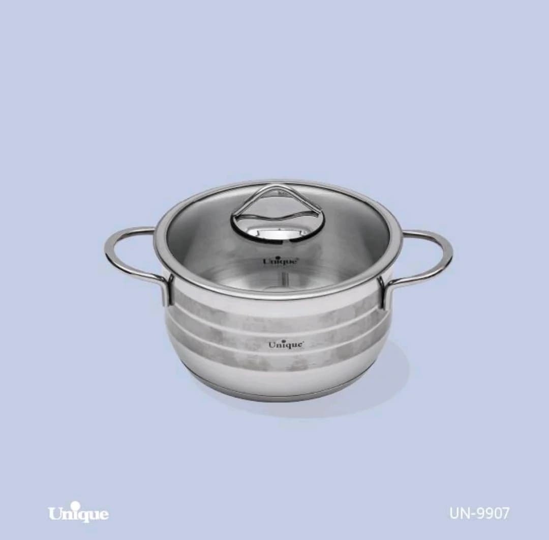 قابلمه استیل یونیک Unique سایز 20 کد UN-9907