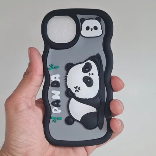 گارد گوشی آیفون 13 و 14 نرمال طرح عروسکی برجسته فانتزی قاب و کاور IPhone 13/14/15