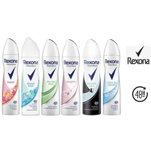 اسپری ضد تعریق رکسونا زنانه اصل تمامی مدل ها Rexona antiperspirant