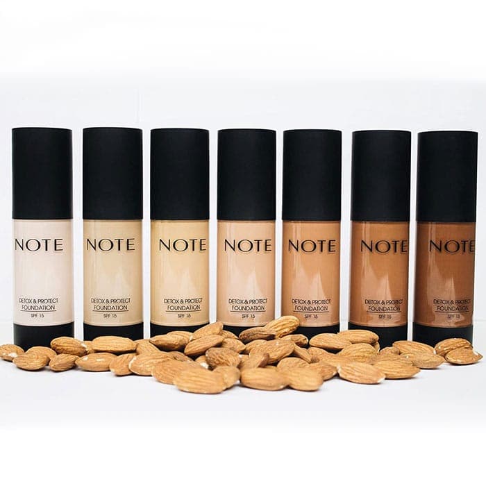 کرم پودر نوت دتوکس انواع پوست Note Detox & Protect Foundation