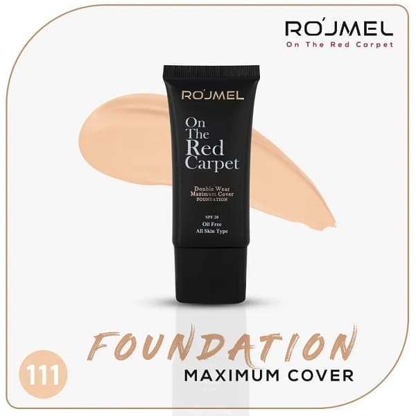 کرم پودر تیوپی رژمل شماره 111 فاقد چربی SPF20 حجم 35 میل