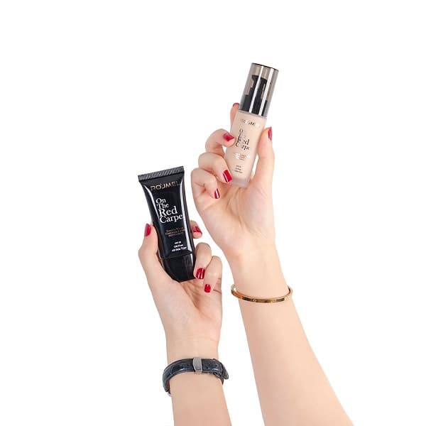 کرم پودر تیوپی رژمل شماره 110 فاقد چربی SPF20 حجم 35 میل — تصویر ۲