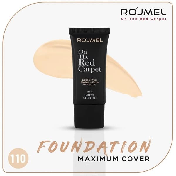 کرم پودر تیوپی رژمل شماره 110 فاقد چربی SPF20 حجم 35 میل