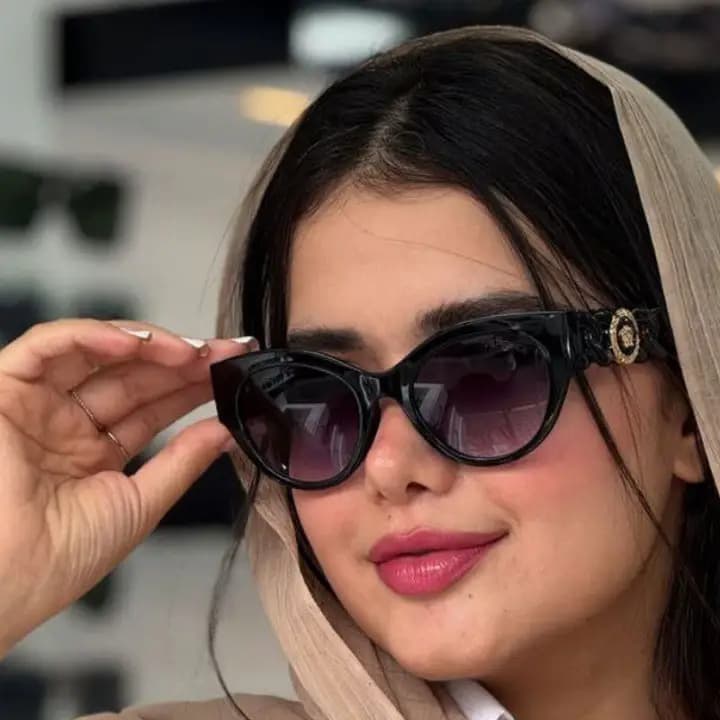 عینک آفتابی زنانه مدل پروانه‌ای UV400 | عینک فشن ترند جدید با کیفیت درجه یک