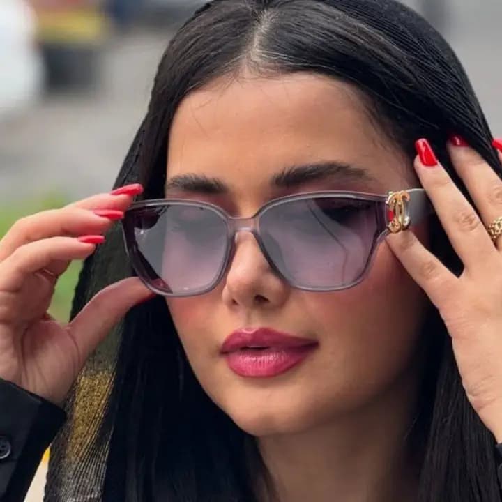 عینک آفتابی زنانه فریم گربه‌ای ترند ۲۰۲۶ | طراحی لاکچری با لنز UV400