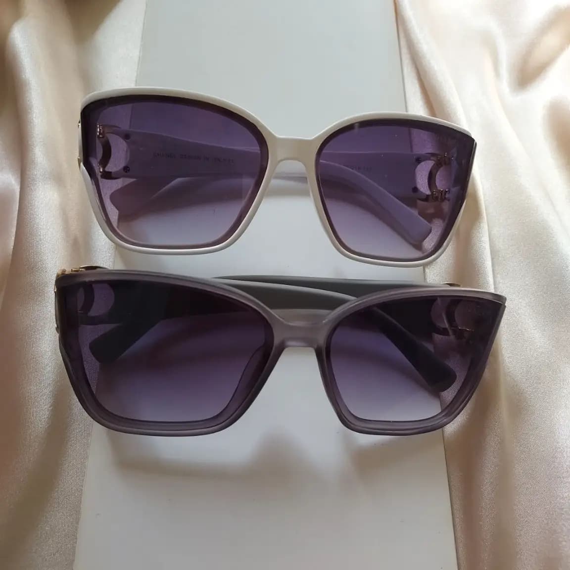 عینک آفتابی زنانه فریم گربه‌ای ترند ۲۰۲۶ | طراحی لاکچری با لنز UV400 — تصویر ۵