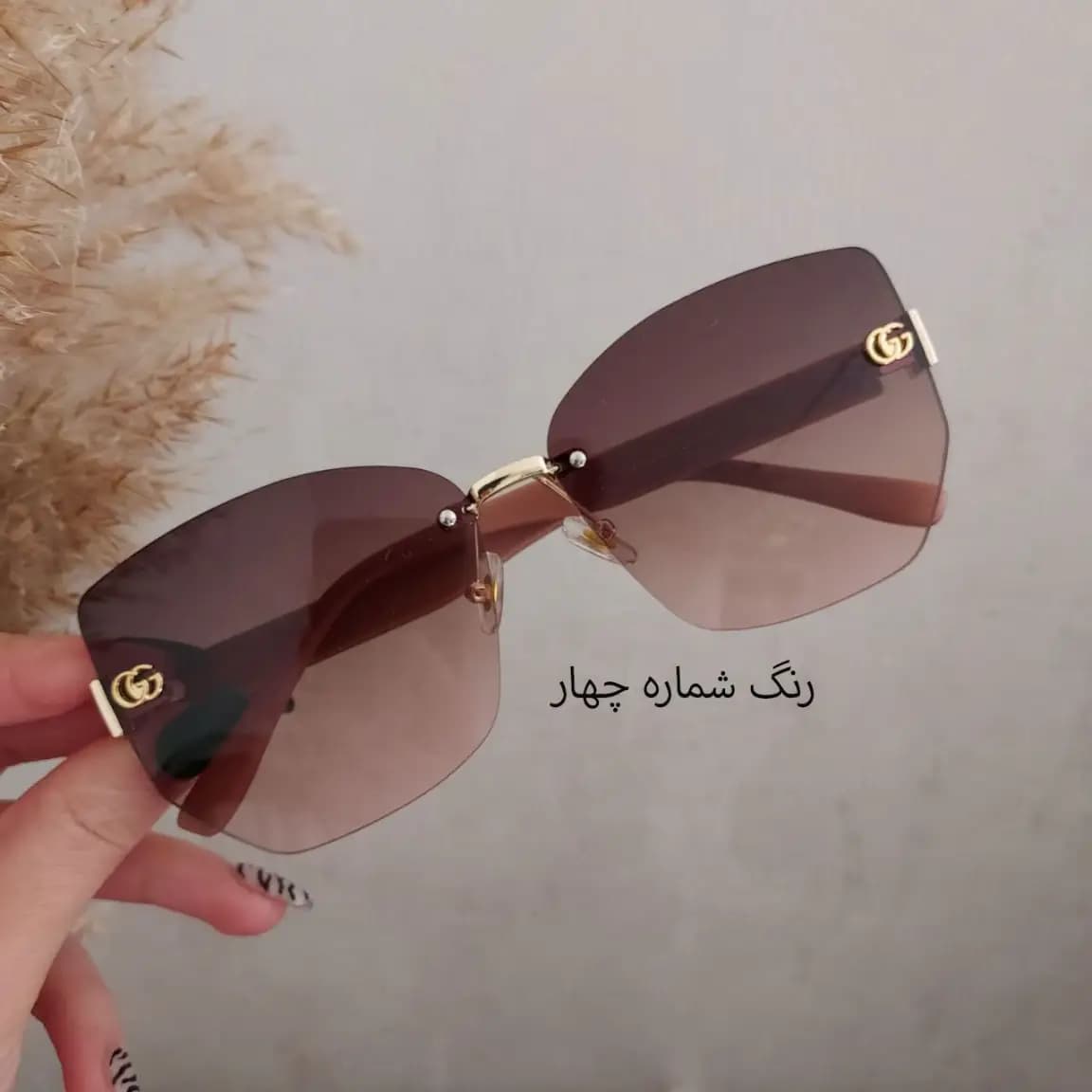 عینک لاکچری زنانه طرح نسیم — تصویر ۵
