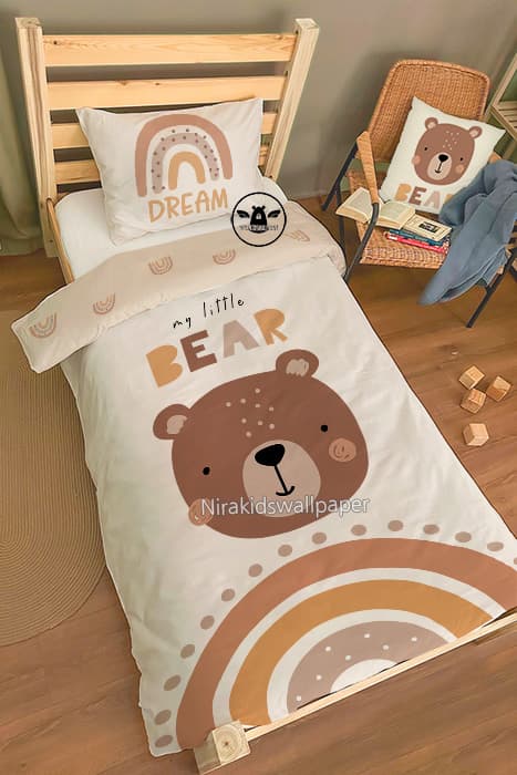 روتختی نوجوان طرح تدی و رنگین کمان