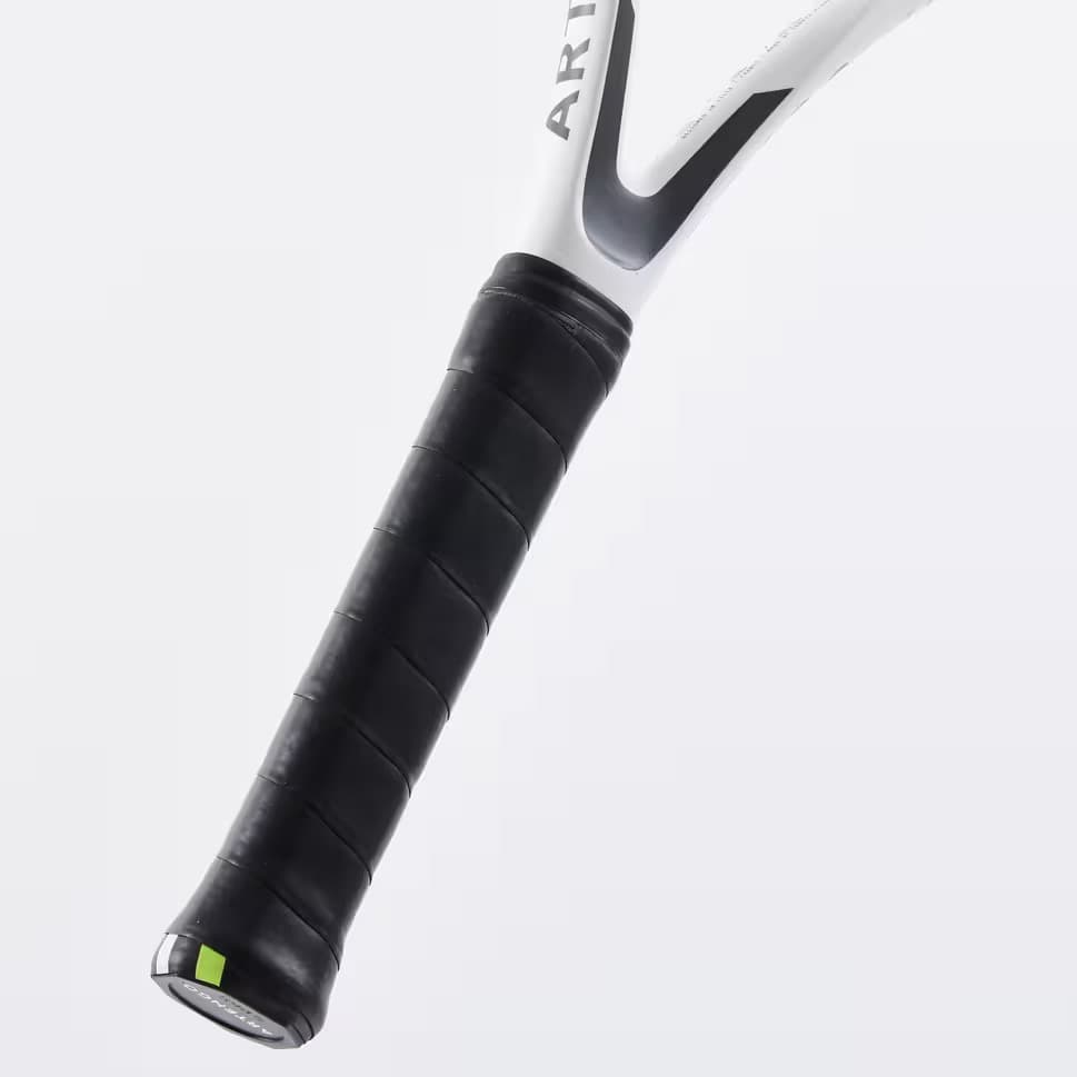 راکت تنیس بزرگسالان آرتنگو ARTENGO TR190 LITE V2 – مشکی/سفید — تصویر ۷