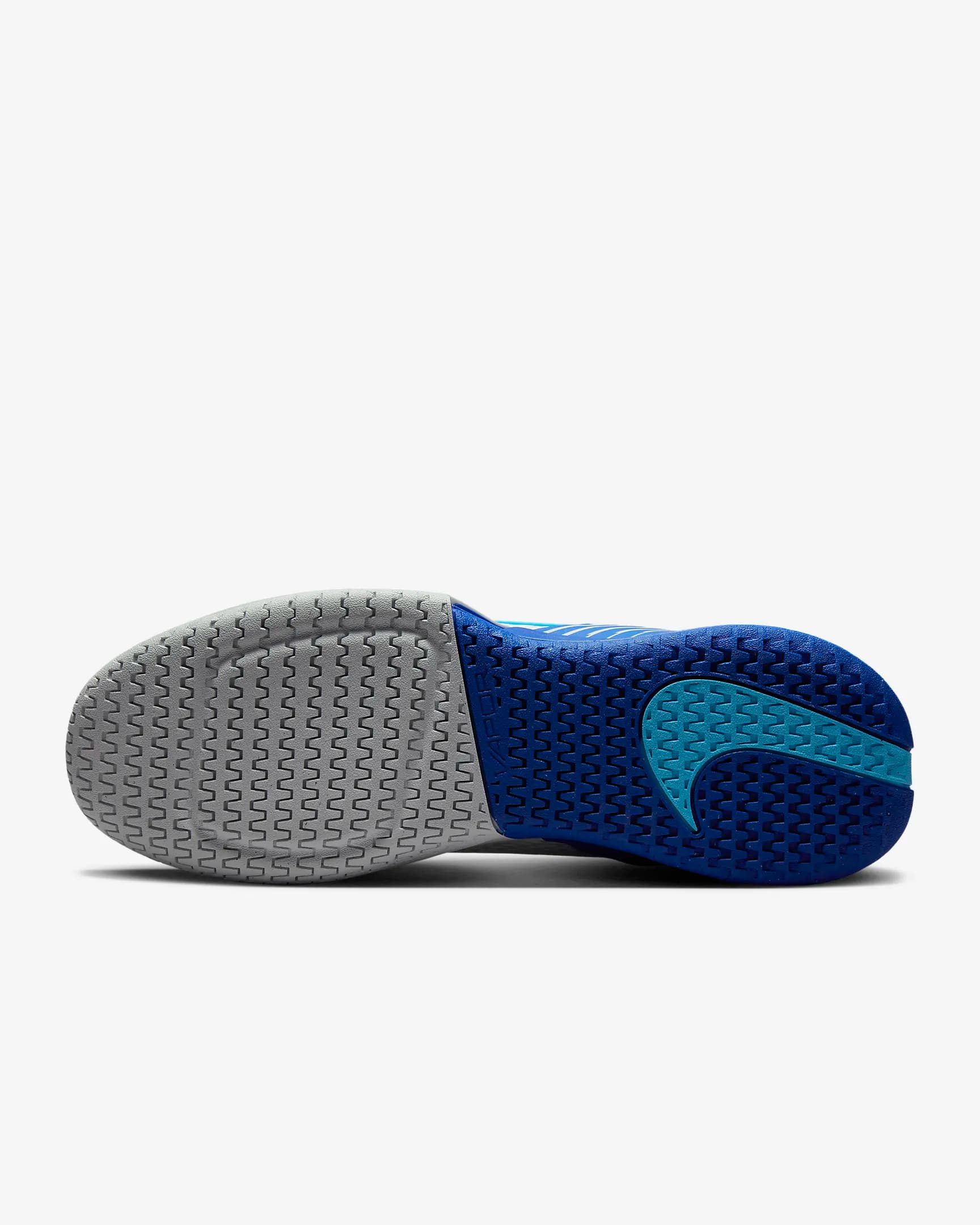 کفش تنیس مردانه نایک NikeCourt Air Zoom Vapor Pro 2 – سفید/آبی — تصویر ۳