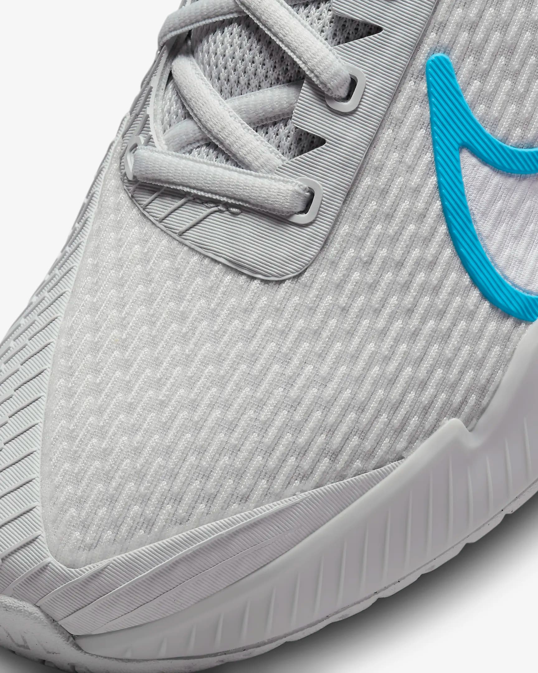 کفش تنیس مردانه نایک NikeCourt Air Zoom Vapor Pro 2 – سفید/آبی — تصویر ۷