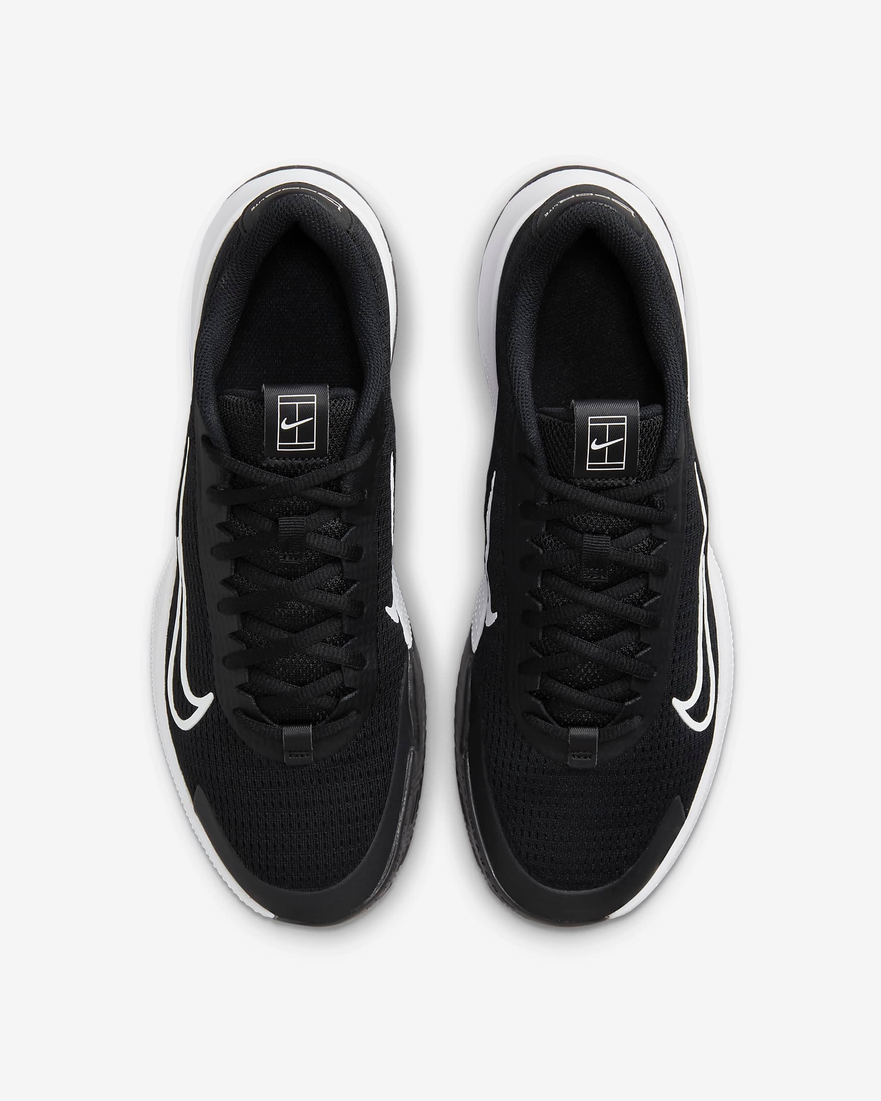کفش تنیس مردانه نایک NikeCourt Vapor Lite 2 Clay – مشکی — تصویر ۴