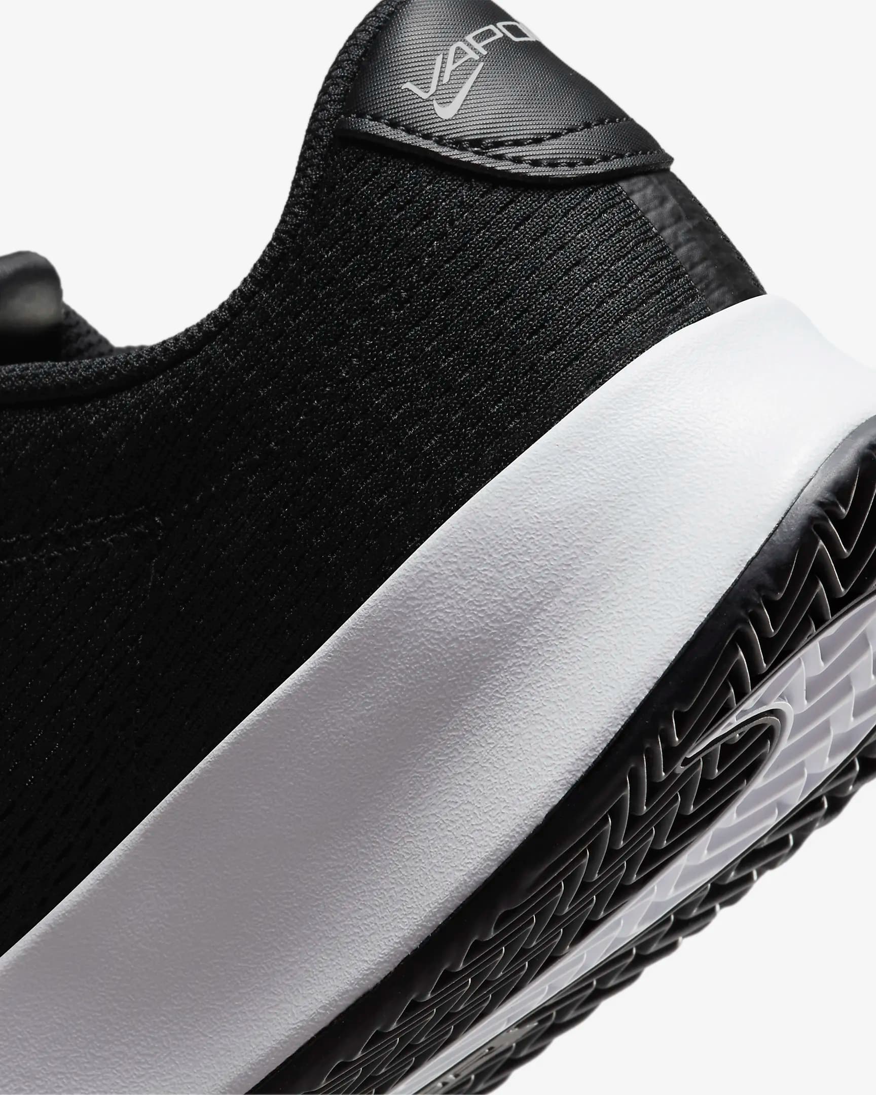 کفش تنیس مردانه نایک NikeCourt Vapor Lite 2 Clay – مشکی — تصویر ۸