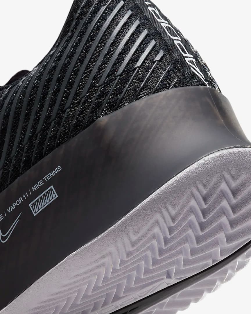 کفش تنیس زنانه نایک NikeCourt Air Zoom Vapor 11 Clay – مشکی — تصویر ۷