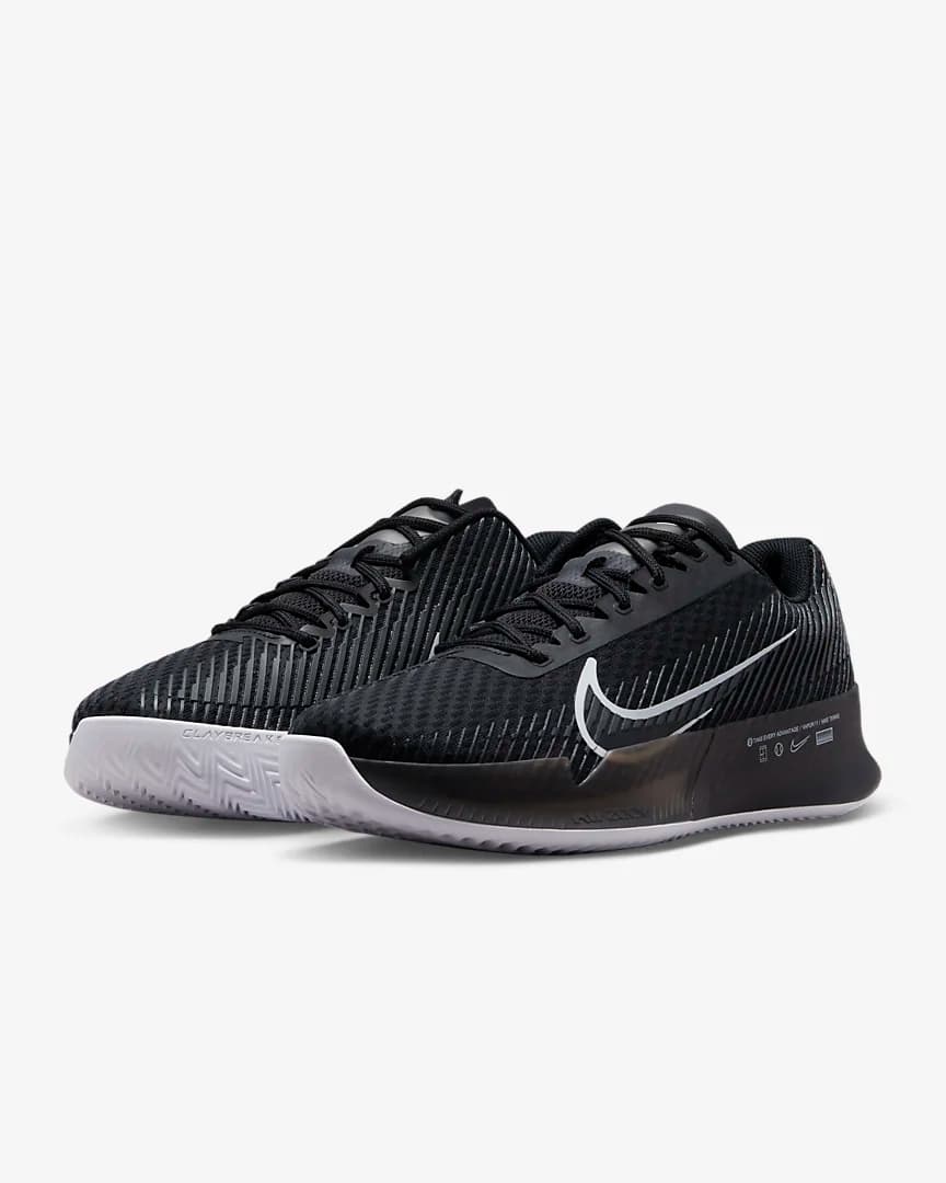 کفش تنیس زنانه نایک NikeCourt Air Zoom Vapor 11 Clay – مشکی — تصویر ۴