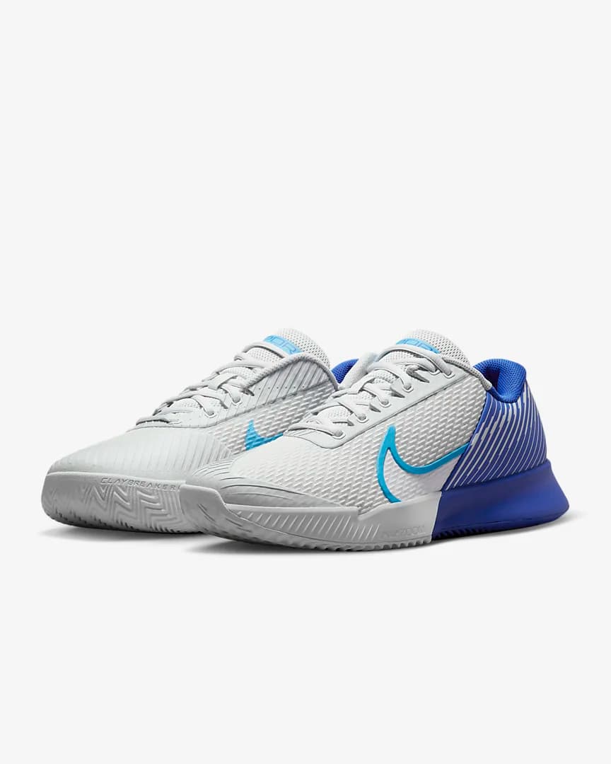کفش تنیس مردانه نایک NikeCourt Air Zoom Vapor Pro 2 Clay – آبی — تصویر ۳