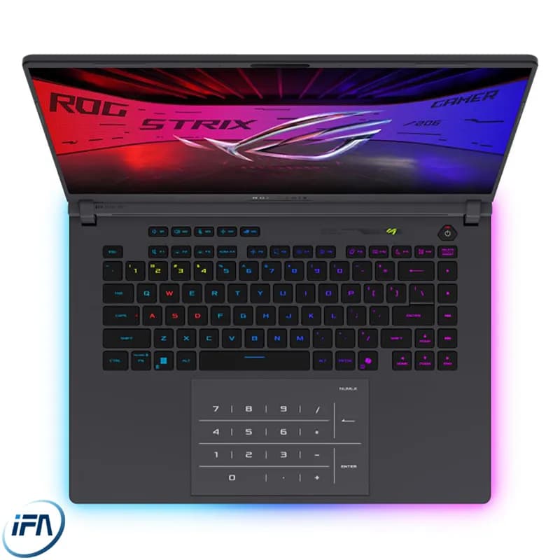 لپ تاپ ایسوس مدل ROG Strix G16 G615LR – Ultra 9 275HX 32GB 2TB RTX5070 Ti 12GB — تصویر ۴