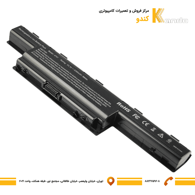 باتری لپ تاپ Acer Aspire 4741-5741-5742-5760-AS10D31