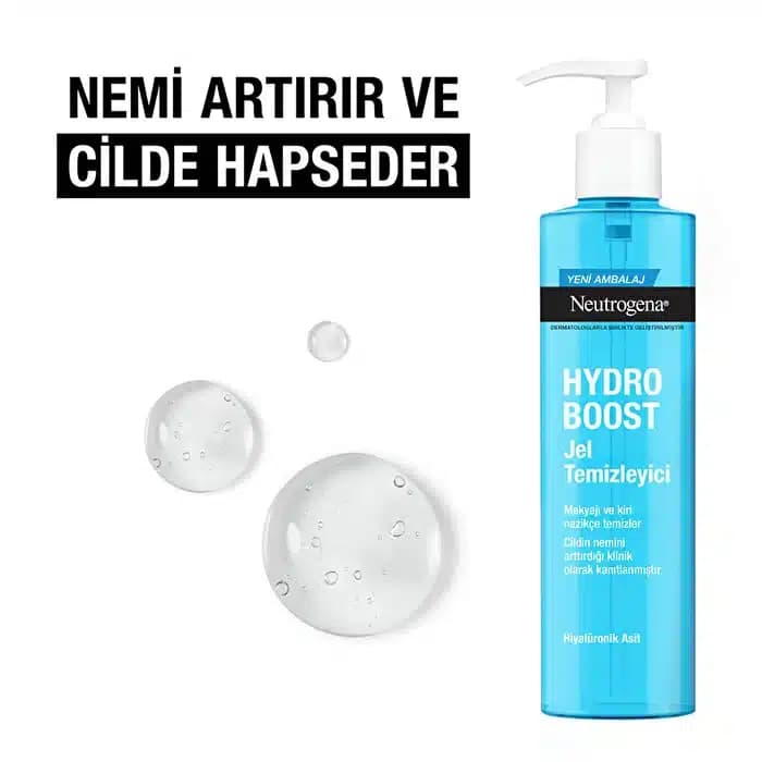 ژل شست و شوی صورت نوتروژینا مدل Hydro Boost | حجم 200 میل — تصویر ۳