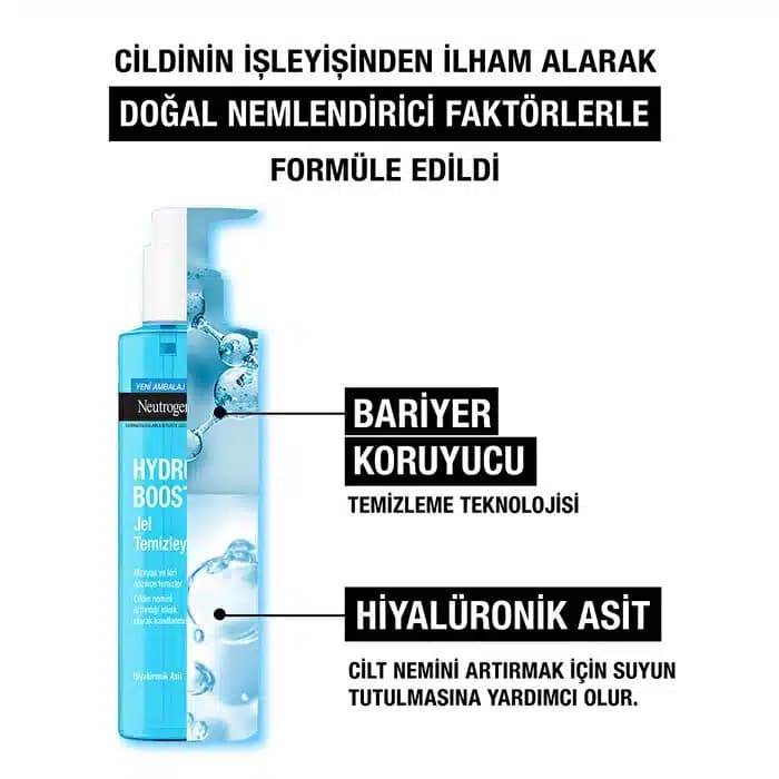 ژل شست و شوی صورت نوتروژینا مدل Hydro Boost | حجم 200 میل — تصویر ۵