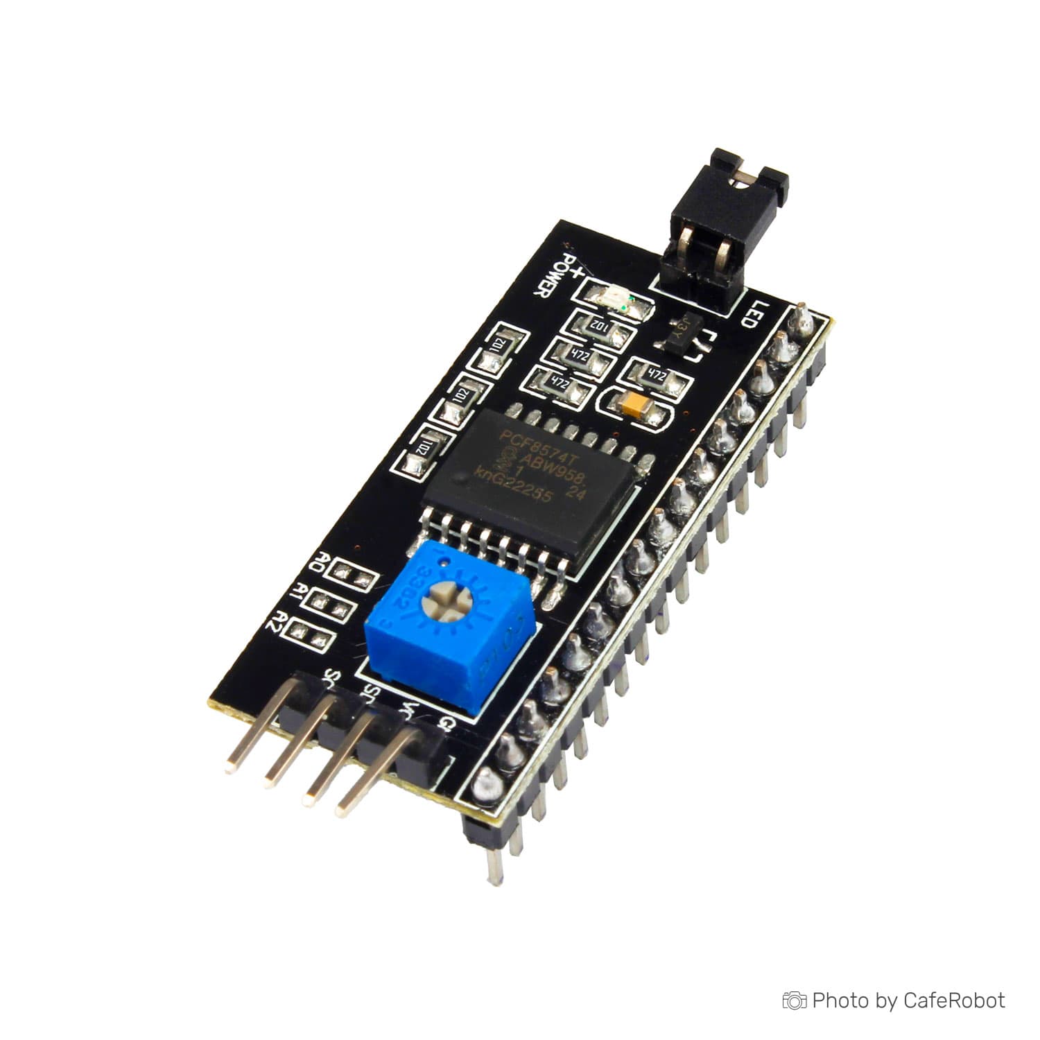 ماژول درایور LCD کاراکتری 1602 دارای ارتباط I2C — تصویر ۲