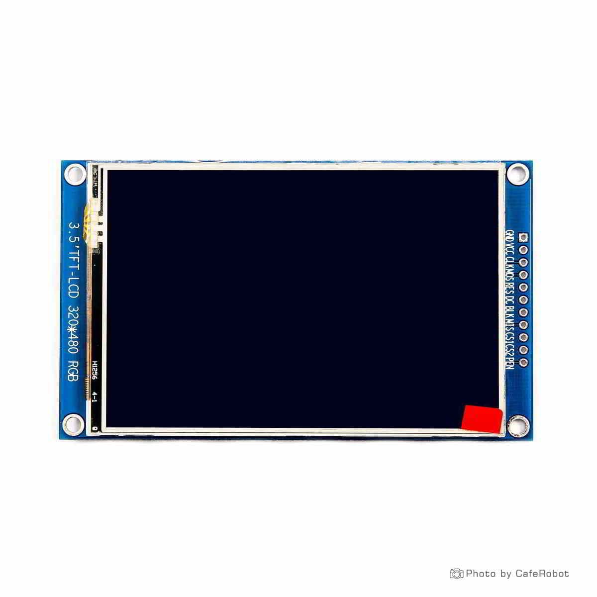 ماژول نمایشگر TFT لمسی تمام رنگ 3.5 اینچ دارای ارتباط SPI و چیپ درایور ILI948X — تصویر ۴