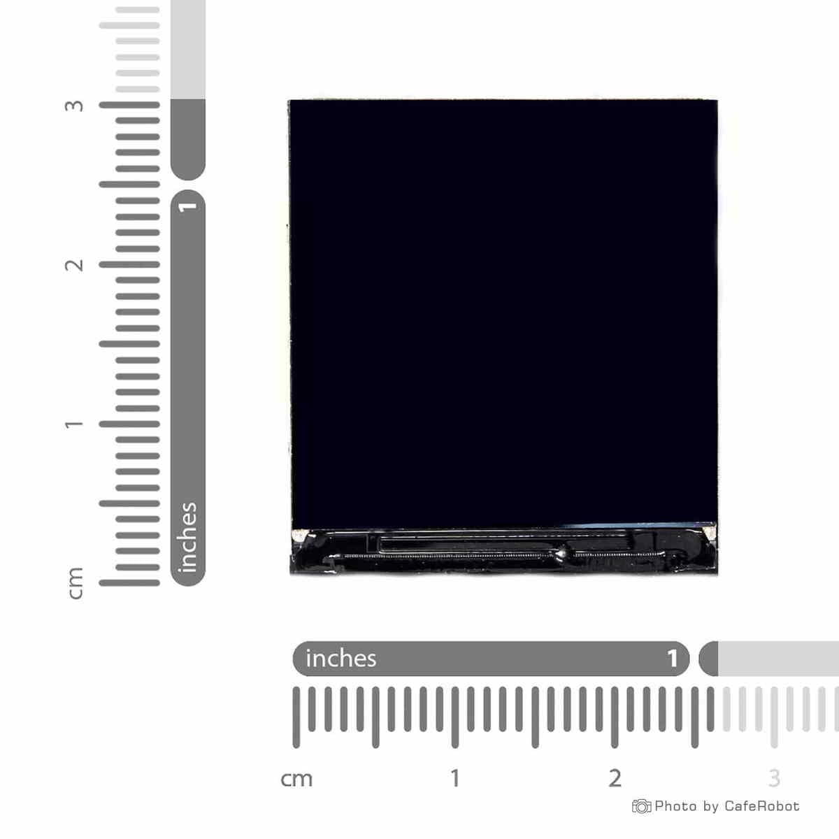 نمایشگر TFT تمام رنگ 1.3 اینچ دارای ارتباط Parallel و چیپ درایور ST7789V با کابل فلت 24 پین — تصویر ۷