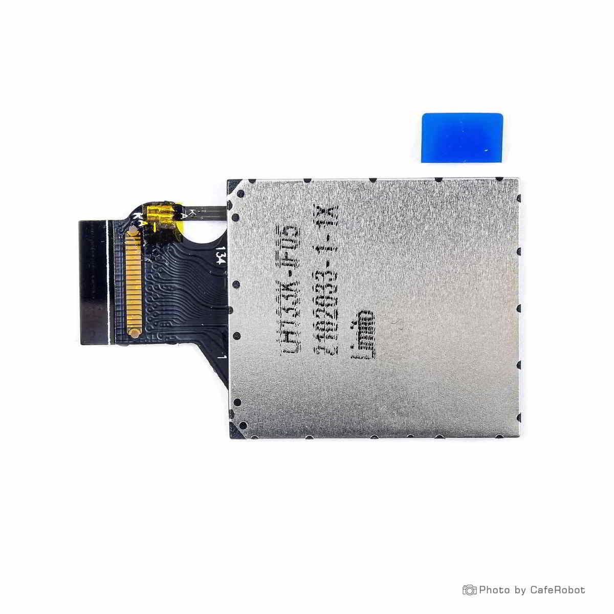 نمایشگر TFT تمام رنگ 1.3 اینچ دارای ارتباط SPI/Parallel و چیپ درایور ST7789V با کابل فلت 24 پین Plug In — تصویر ۳