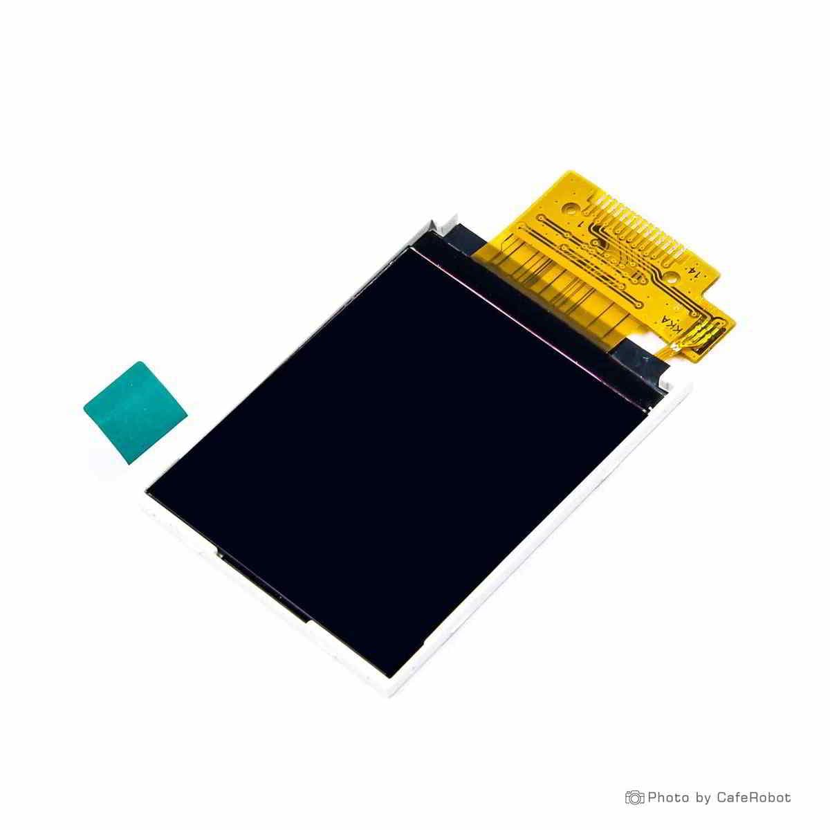 نمایشگر TFT تمام رنگ 1.8 اینچ دارای ارتباط SPI و چیپ درایور ST7735 با کابل فلت 14 پین — تصویر ۲