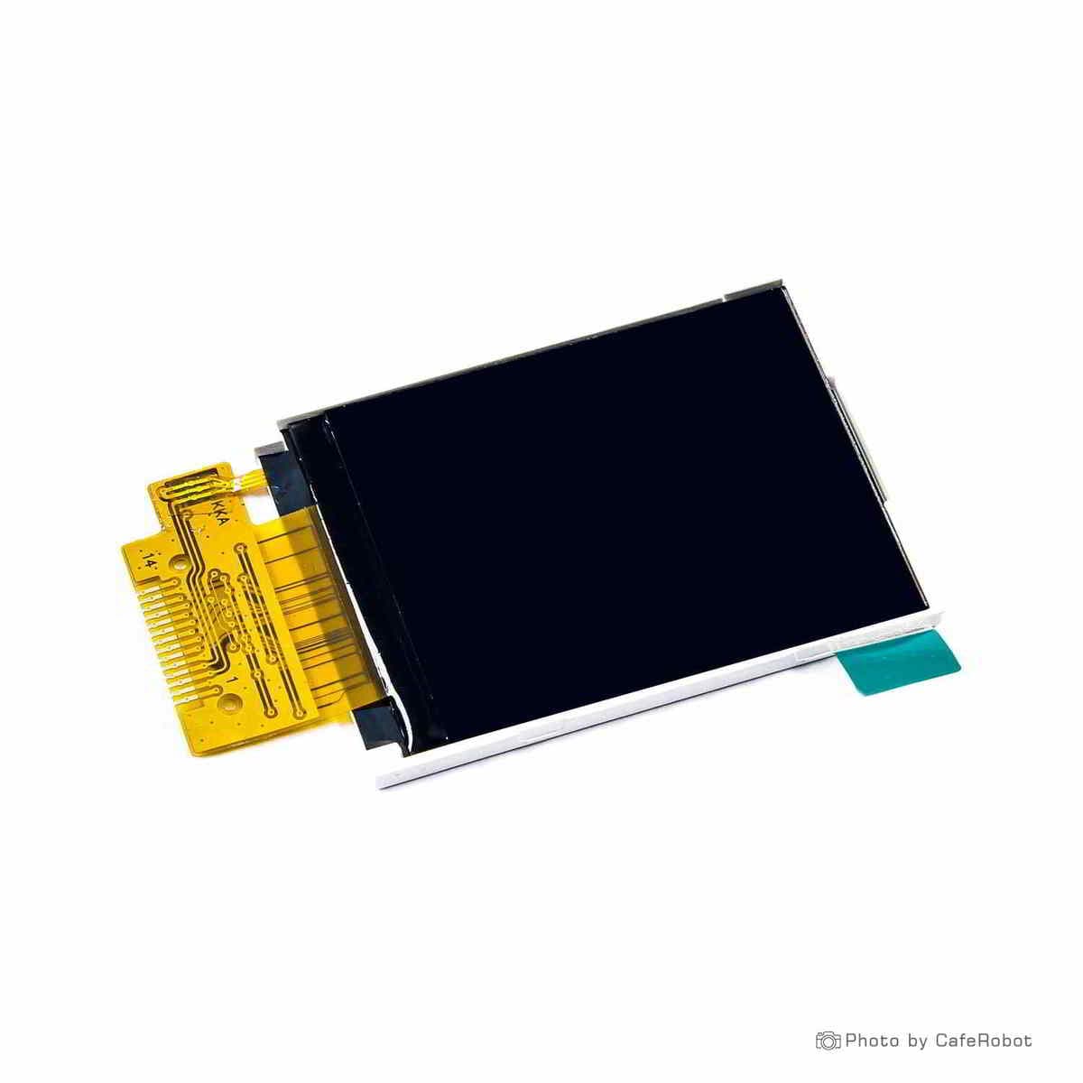 نمایشگر TFT تمام رنگ 1.8 اینچ دارای ارتباط SPI و چیپ درایور ST7735 با کابل فلت 14 پین — تصویر ۶