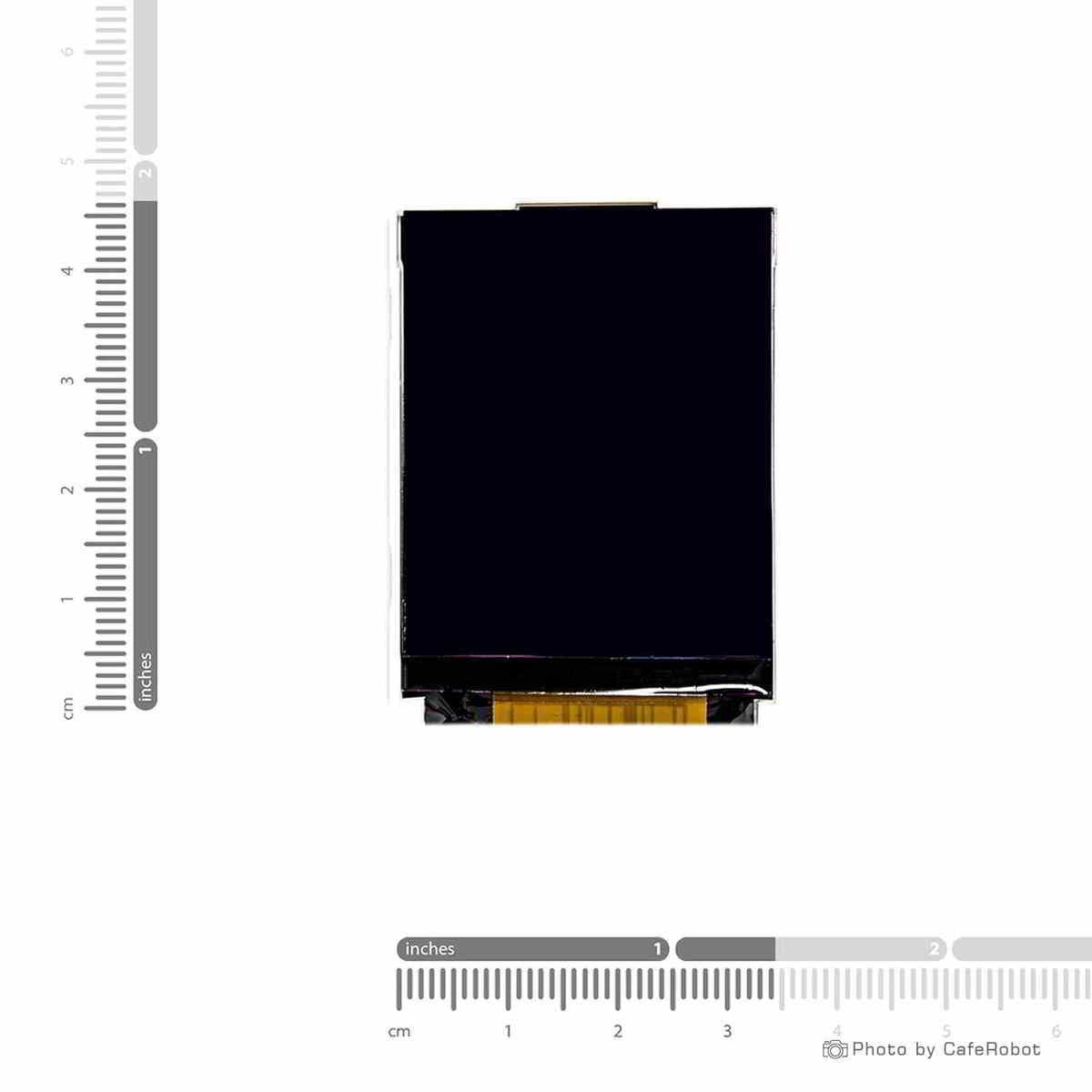 نمایشگر TFT تمام رنگ 1.8 اینچ دارای ارتباط SPI و چیپ درایور ST7735 با کابل فلت 14 پین — تصویر ۷