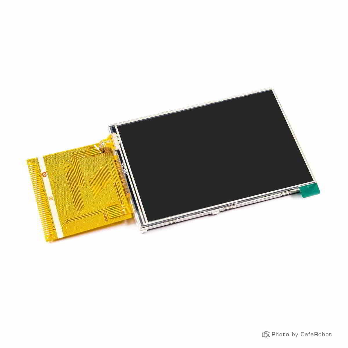 نمایشگر TFT لمسی تمام رنگ 3.2 اینچ دارای ارتباط Parallel و چیپ درایور ili9341 با کابل فلت 37 پین — تصویر ۶