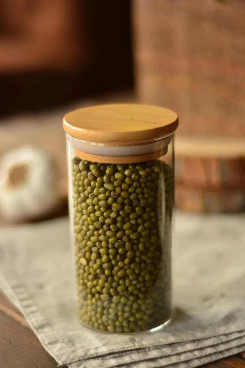جای حبوبات شیشه ای 350 میلی لیتر B0047 — تصویر ۳