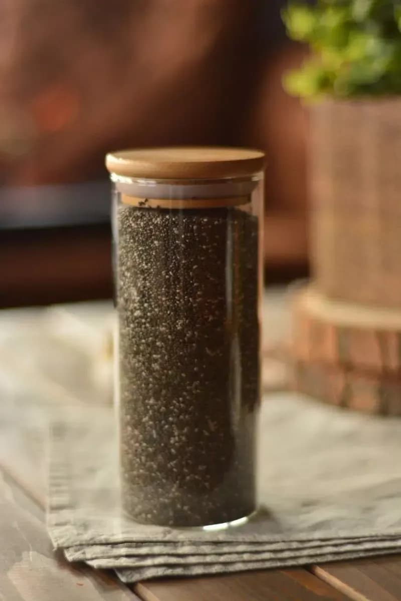 جای حبوبات شیشه ای 350 میلی لیتر B0047 — تصویر ۲