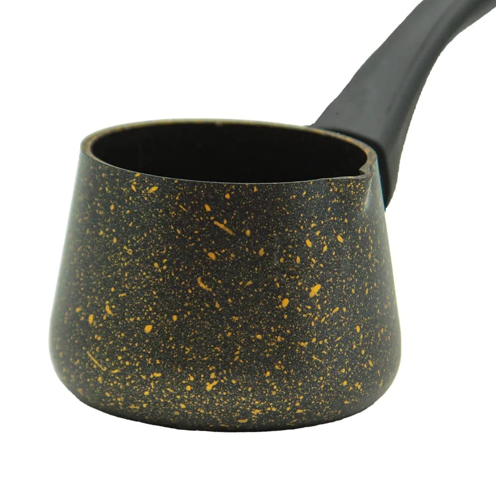 قهوه جوش گرانیتی مشکی کوچک T3575 — تصویر ۳