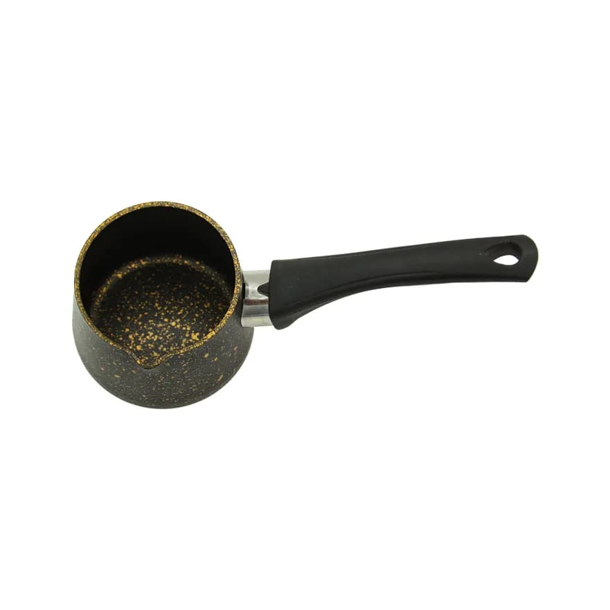 قهوه جوش گرانیتی مشکی کوچک T3575 — تصویر ۲