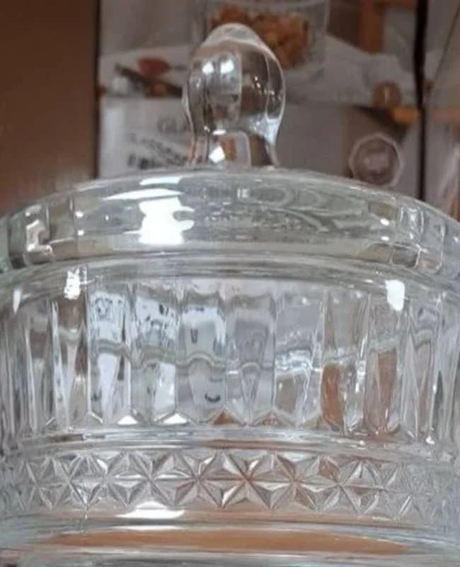 شکلات خوری تک بلوری وارداتی کد vt2789 — تصویر ۲