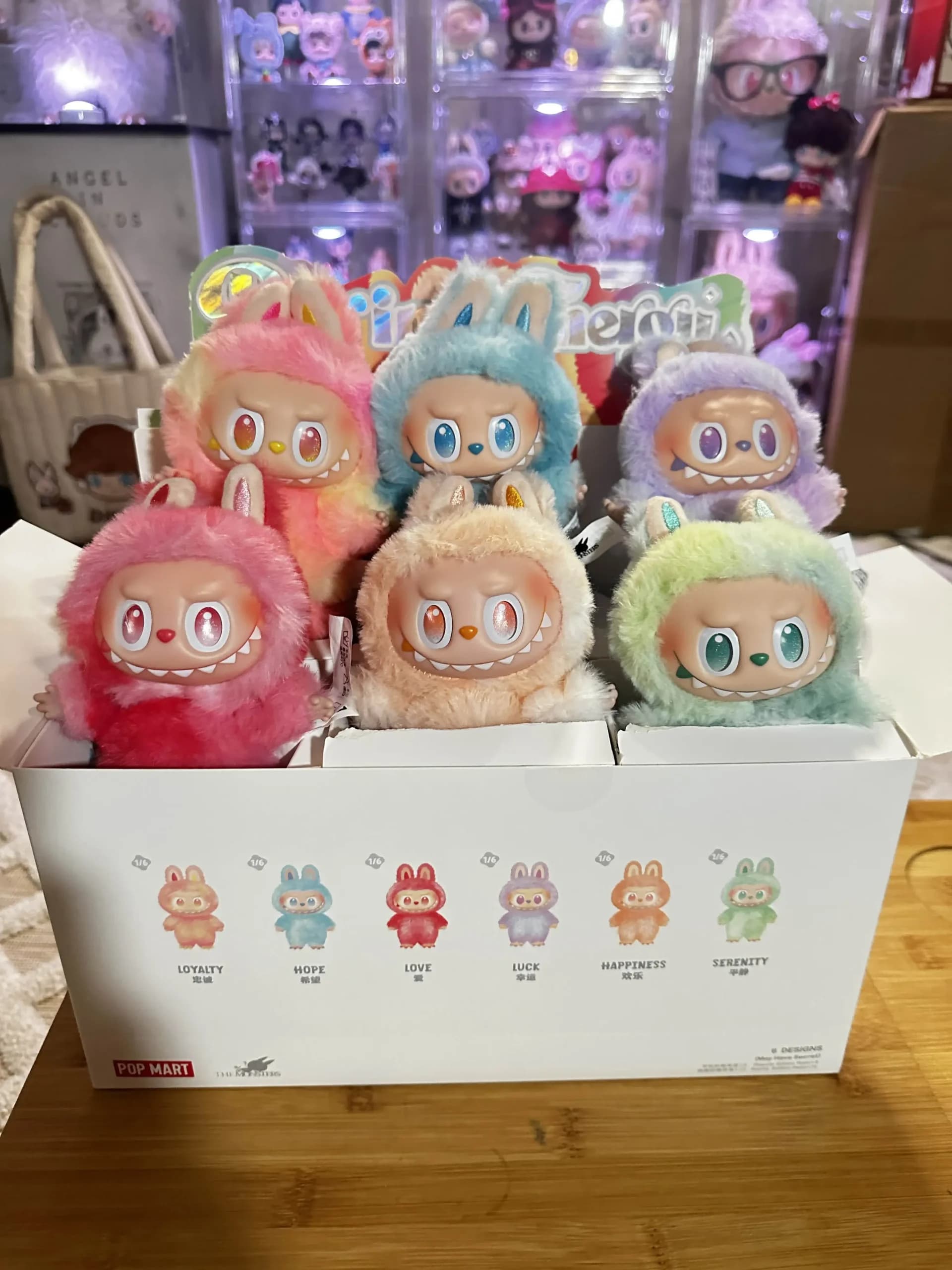 عروسک سوپرایزی لبوبو اورجینال (labubu) pop mart سری انرژی