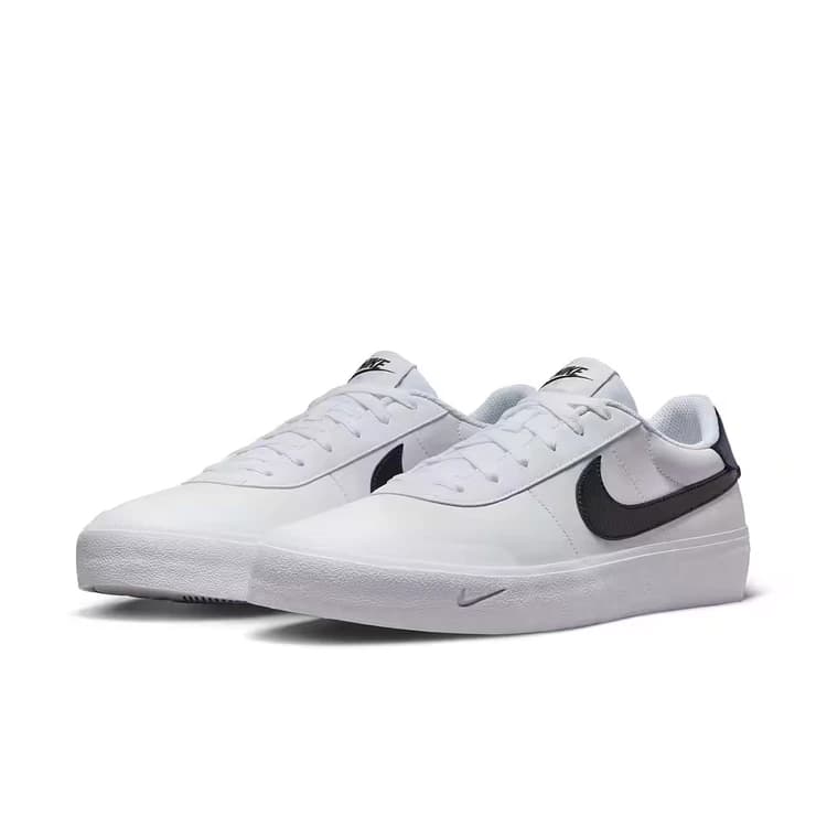 کفش نایکی زنانه کورت شات سفید مشکی | Nike Court Shot — تصویر ۷