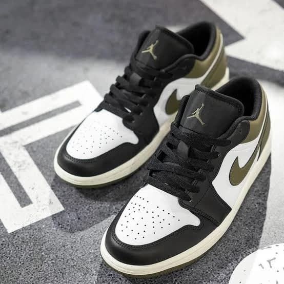 نایک جردن ۱ لو مدل aj1 low medium olive — تصویر ۷