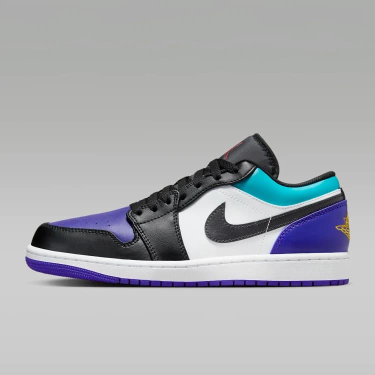 اسنیکر Airjordan1 low مدل teal purple