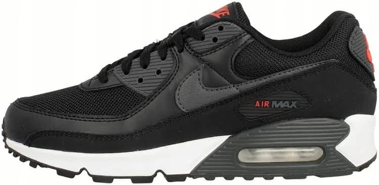 کتانی نایکی ایر مکس 90 Bred مشکی قرمز Nike Air Max 90