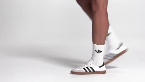 کفش ادیداس سامبا دیکان سفید مشکی مدل | Adidas Samba Decon White Black — تصویر ۶