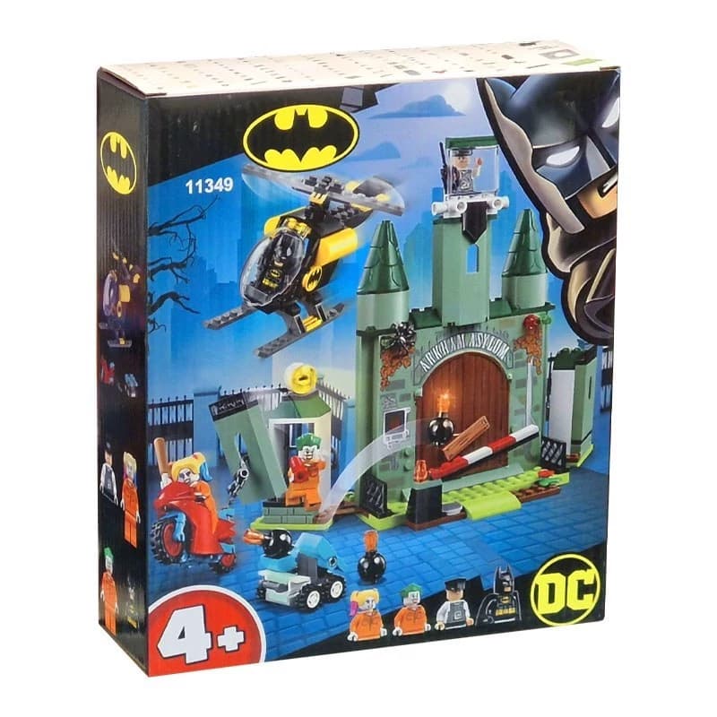 ساختنی مدل DC طرح Arkham Asylum کد 11349
