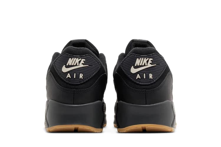 کتونی نایک ایر مکس 90 مشکی گام | Nike Air Max 90 Black Gum — تصویر ۳