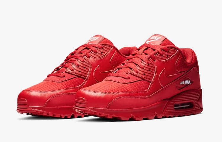کتونی نایکی ایرمکس 90 قرمز مدل (Nike Air Max 90 Essential) — تصویر ۴