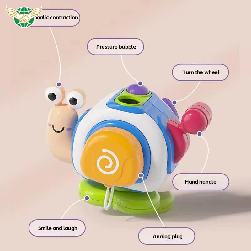 اسباب بازی موزیکال مدل بیزی بال طرح حلزون کد 99-21 — تصویر ۵